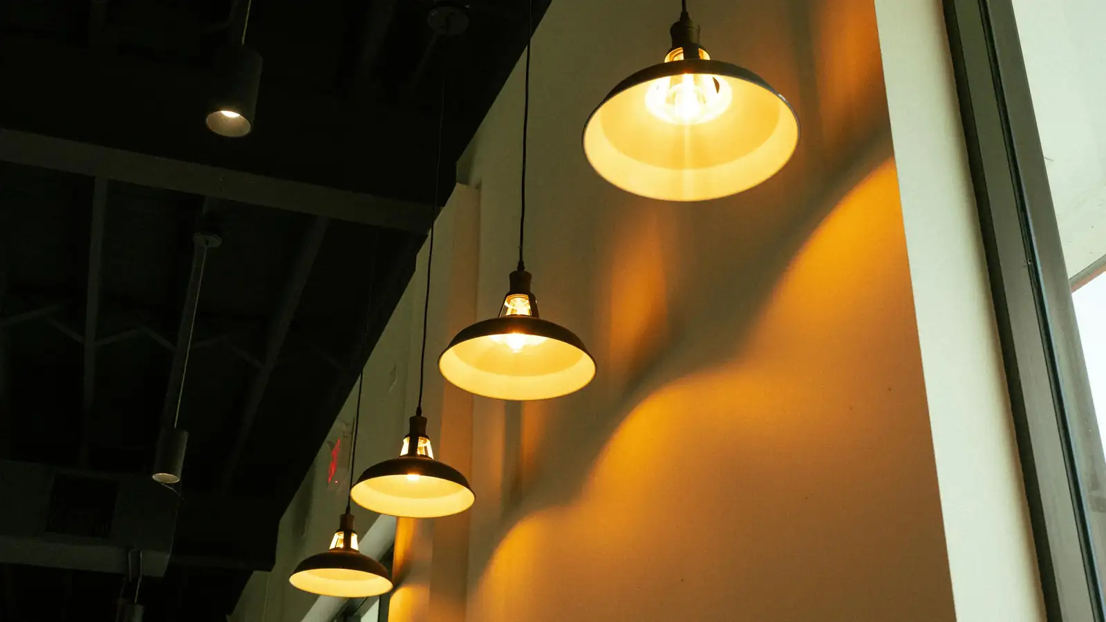 Lighting showroom interior